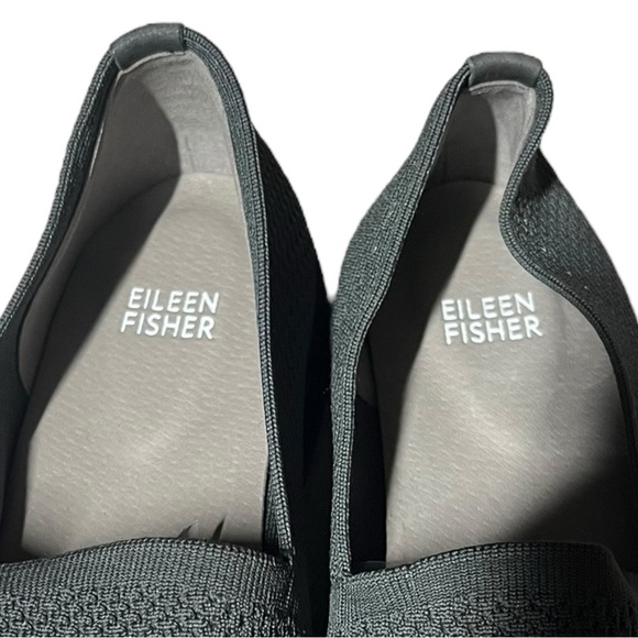 🌻NEW Eileen Fisher Gray Demi Recycled Stretch Knit Loafer Size 7 - Picture 4 of 12